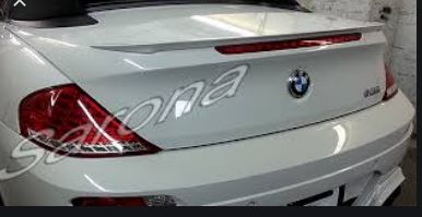 Custom BMW 6 Series  Convertible Trunk Wing (2008 - 2010) - $299.00 (Part #BM-105-TW)